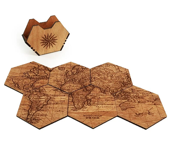 world map Coasters